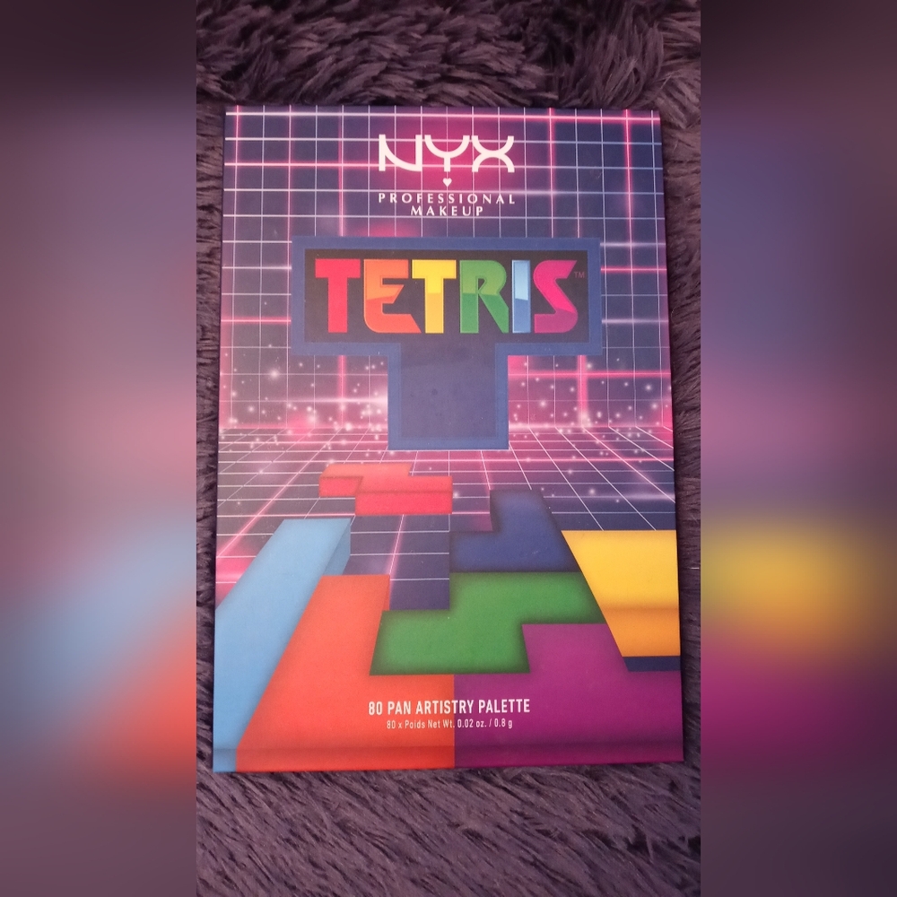 NYX Tetris 80 Pan Eyeshadow Palette 2021